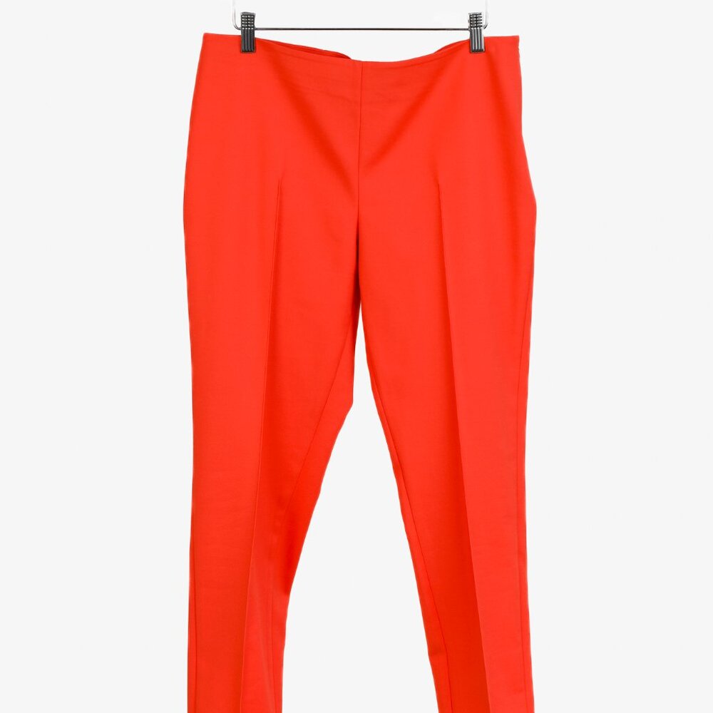 Akris Coral Cigarette Pant